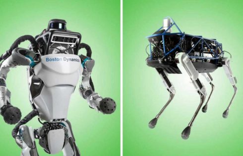 Boston Dynamics Walking Robots