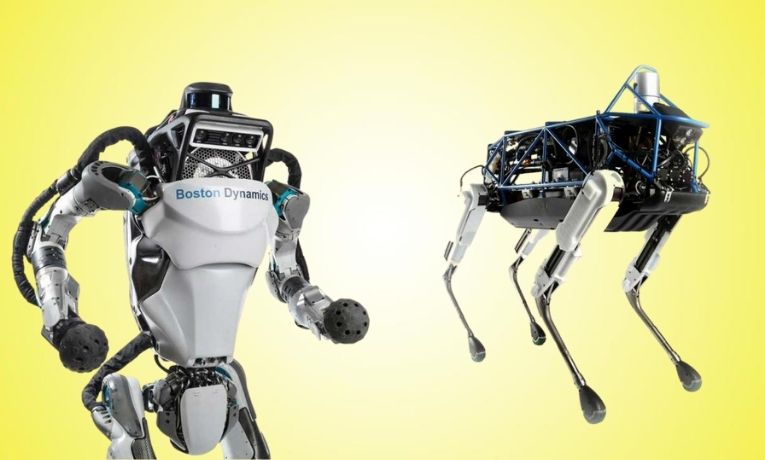 Boston Dynamics Walking Robots