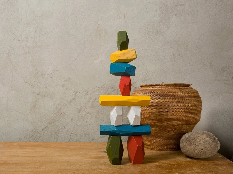 Wooden Balancing Blocks Set