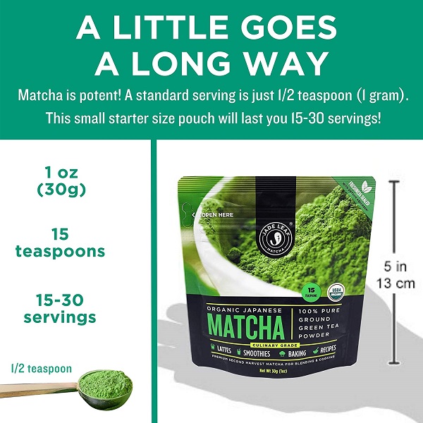 Jade Leaf Matcha Organic Green Tea Powder