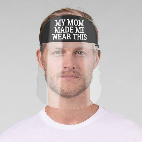 Zazzle Custom Face Shields