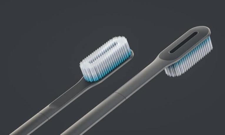SuperBlue Toothbrush by Dylan Fealtman: Self-Sanitizing