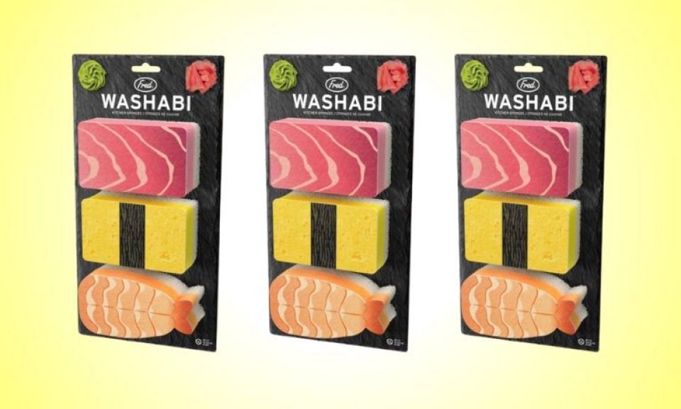 Washabi Kitchen Sponges