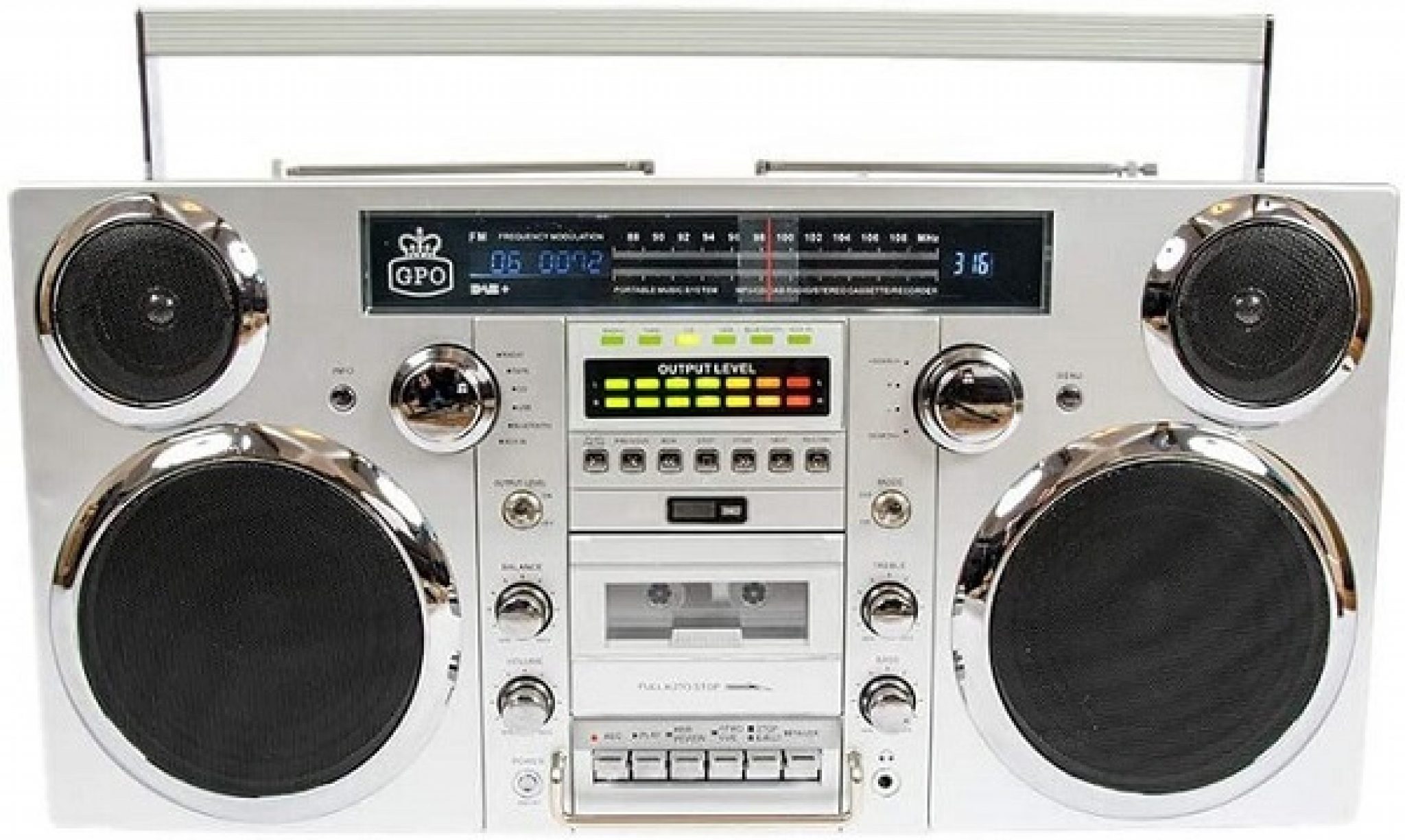 vintage boombox