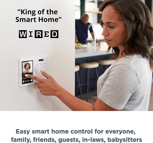Brilliant Smart Home Control: In-Wall Touchscreen Control for Lights, Music & More