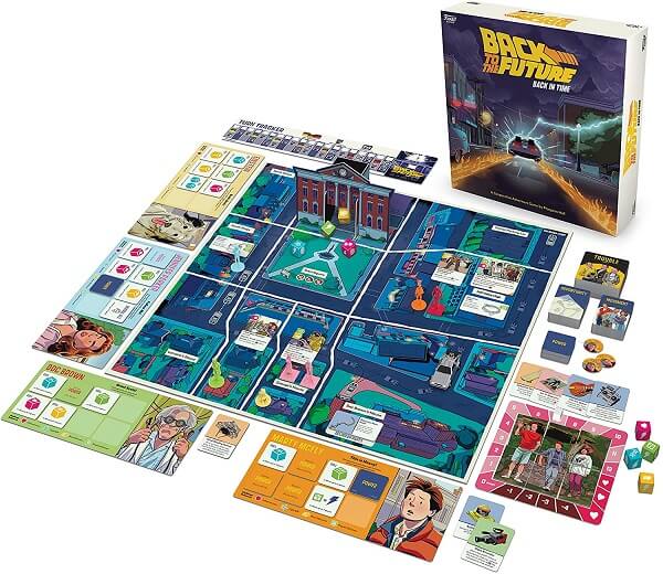 Back to The Future "Back in Time" Board Game