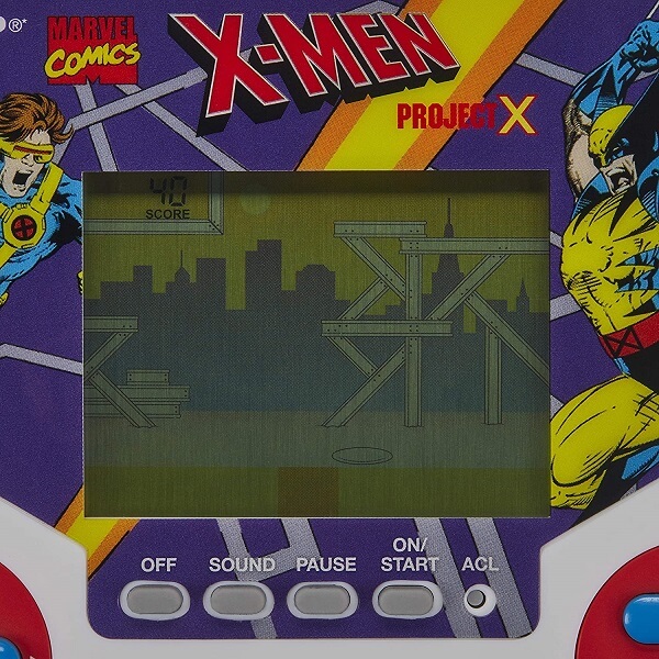 Retro Marvel X-Men Project X Electronic LCD Video Game
