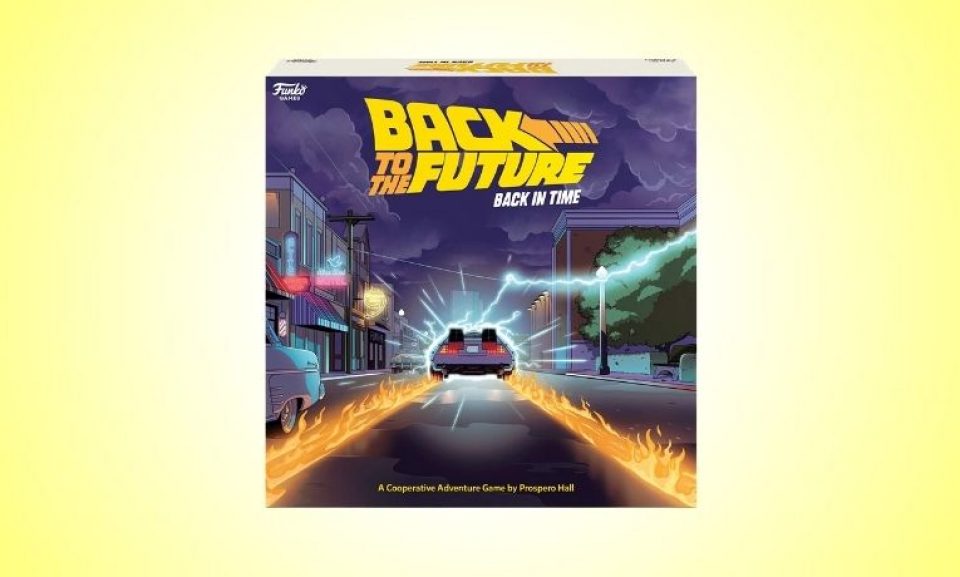 Back to The Future "Back in Time" Board Game