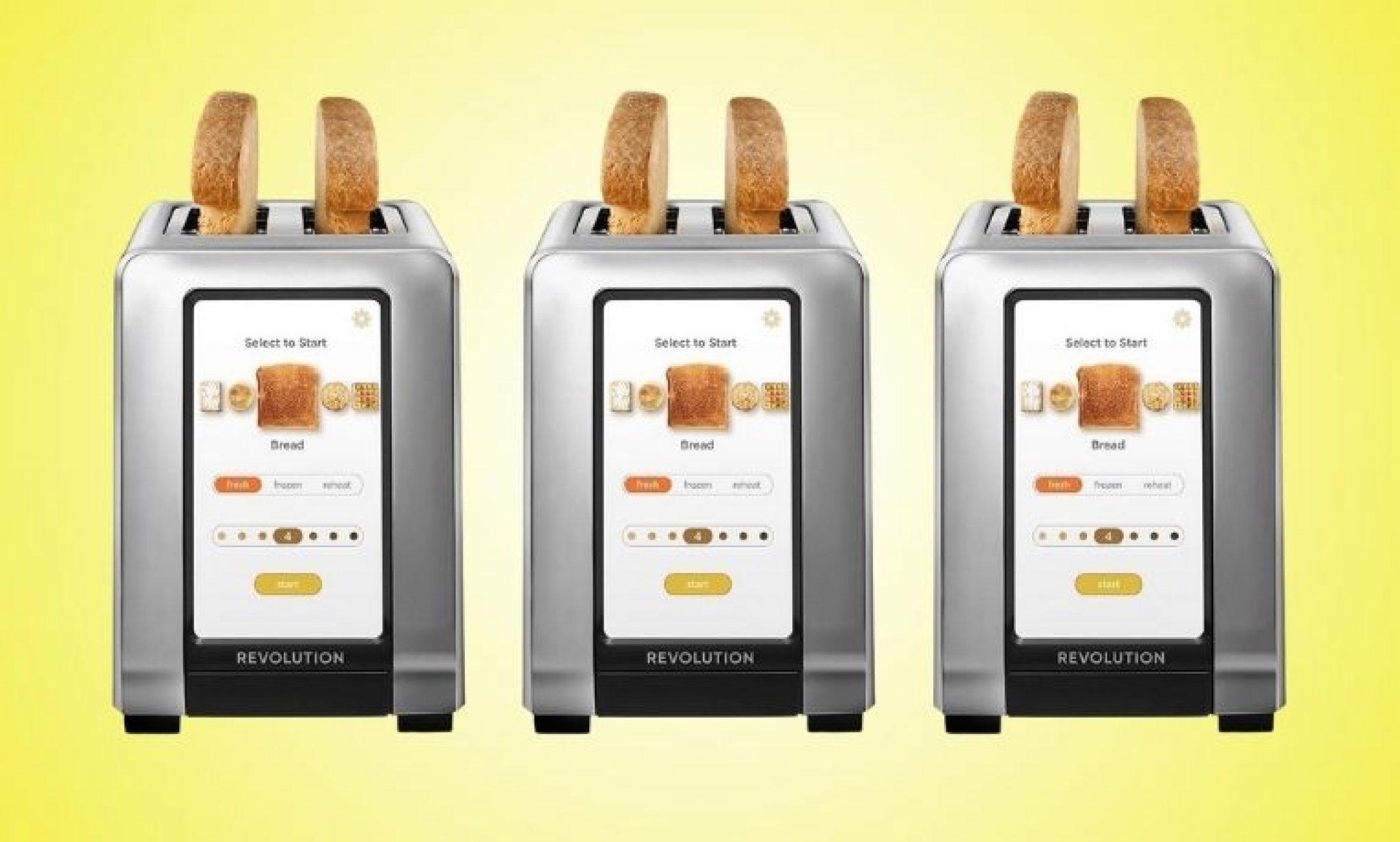 HighSpeed R180 Stainless Steel Smart Toaster by Revolution Cooking