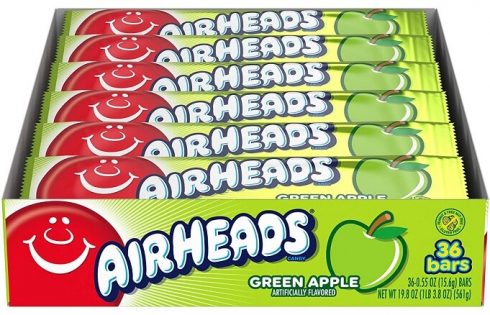 Green Apple Airheads Candy