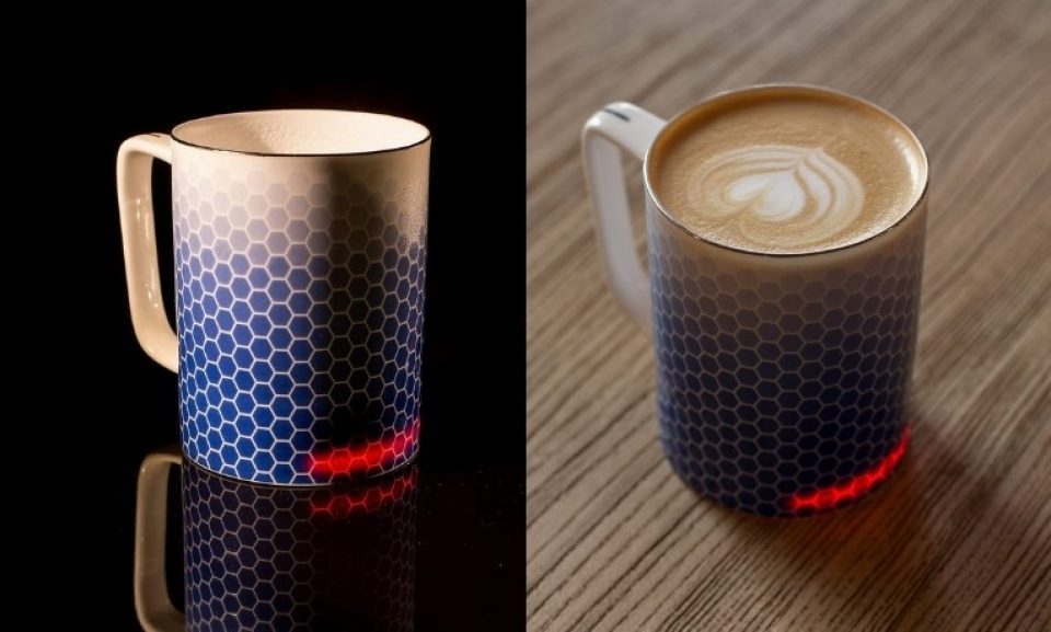 Glowstone Honeycomb Smart Mug
