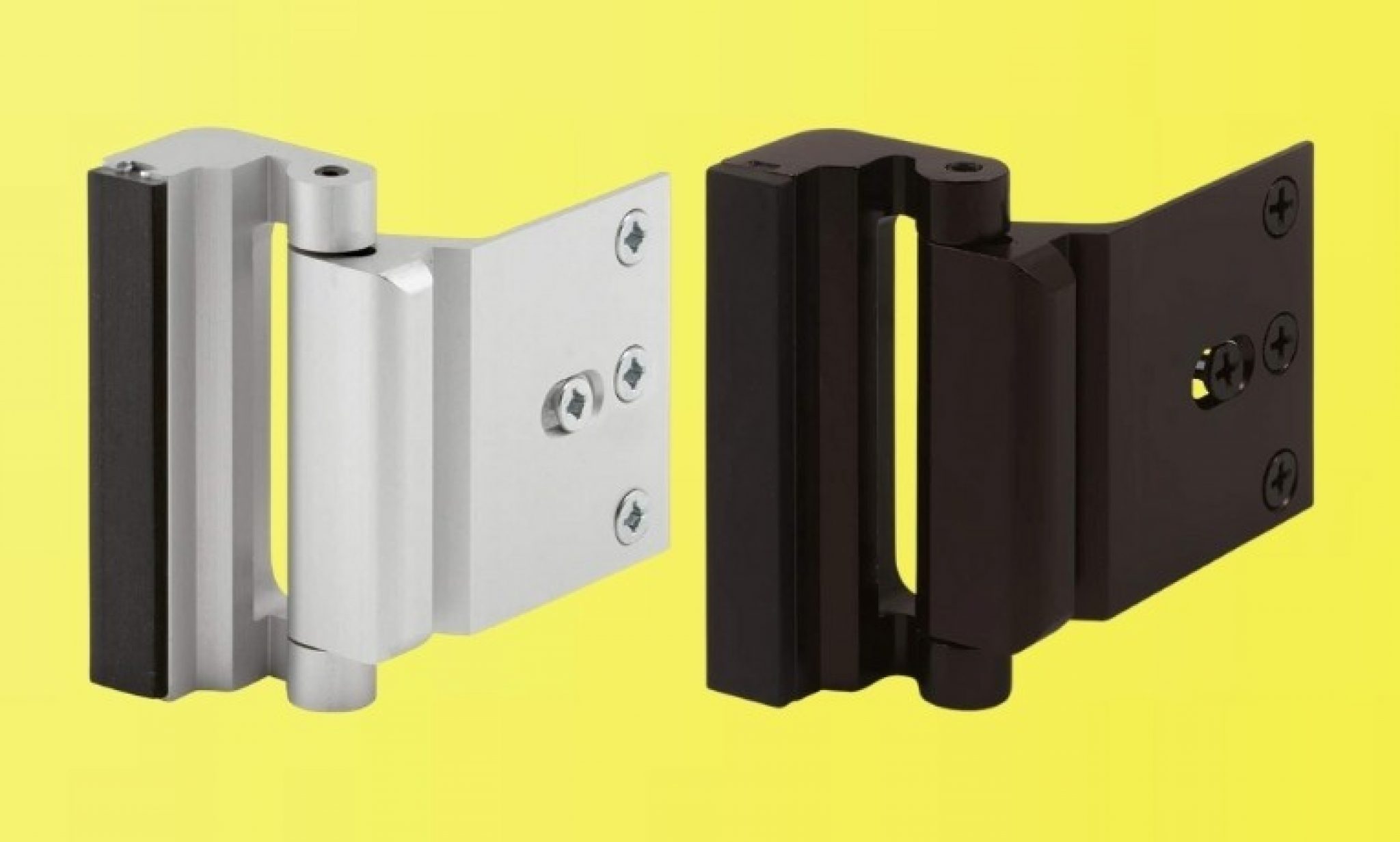 Defender Security Reinforced Internal Door Lock Extra Security for an