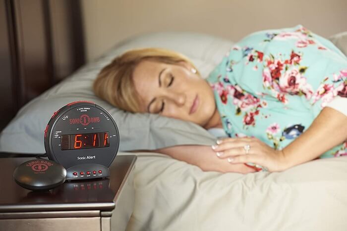 Sonic Bomb Alarm Clock - Perfect for Heavy Sleepers