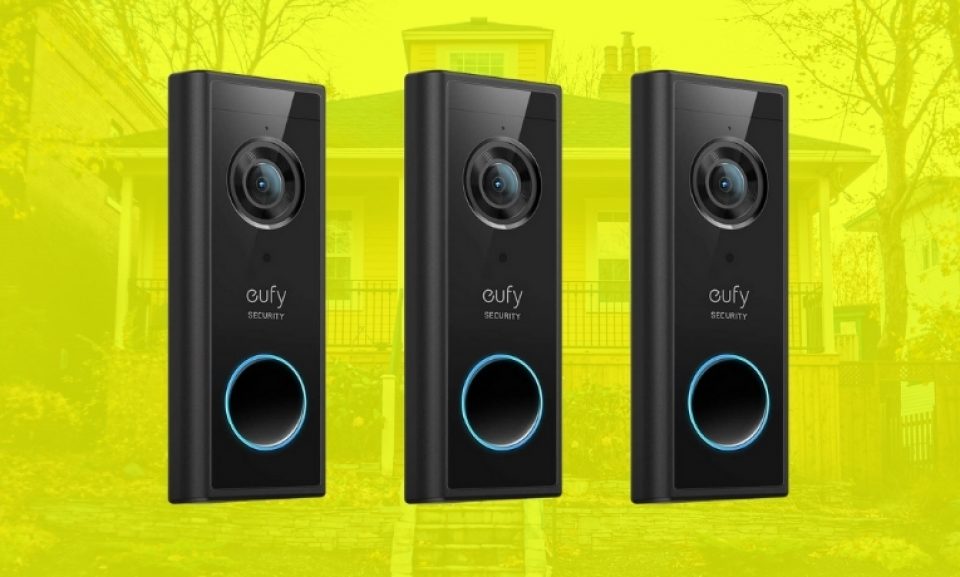 The Battery Powered Eufy Video Doorbell 2K Add-on Unit: Built in Sony 2K sensor with Excellent Resolution