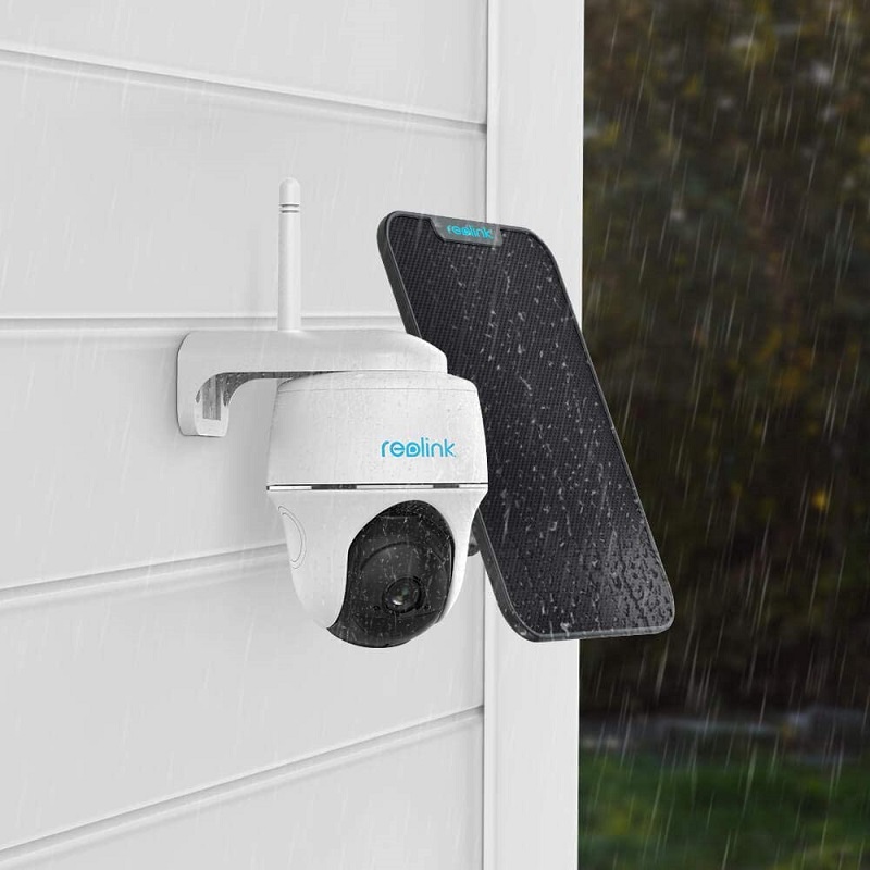 Reolink Argus PT: a Pan and Tilt Security Camera with Solar Panel Charger