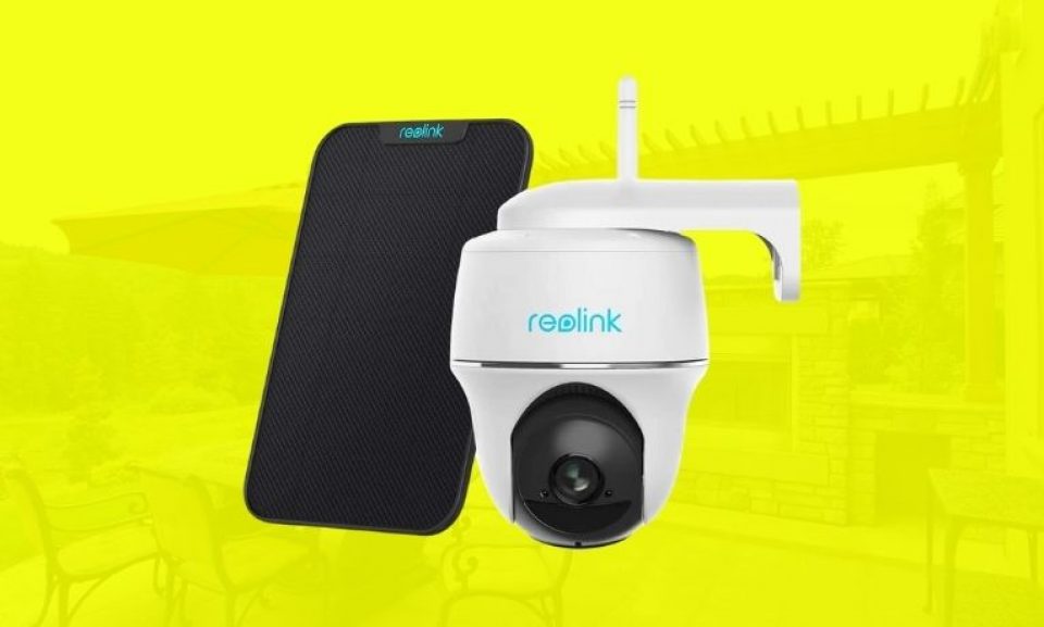Reolink Argus PT: a Pan and Tilt Security Camera with Solar Panel Charger