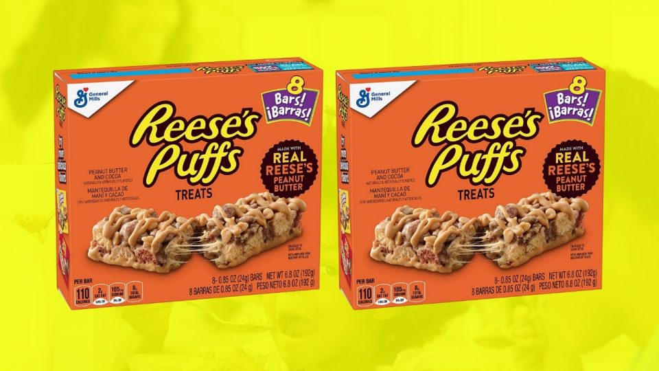 Reese's Puffs Cereal Bars are a Must Have Peanut Butter & Chocolate Breakfast Treat