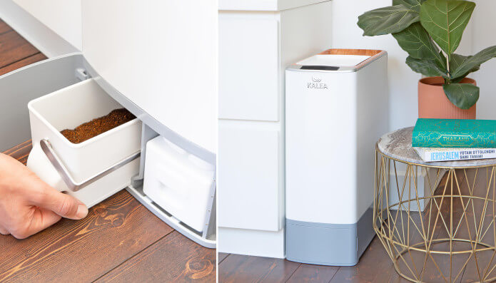 KALEA the Automatic Kitchen Composter Creates Compost from waste in 48 Hours