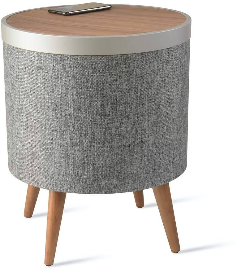 The Koble Zain Smart Side Table Looks Elegant and Comes with Bluetooth Speaker and Subwoofer
