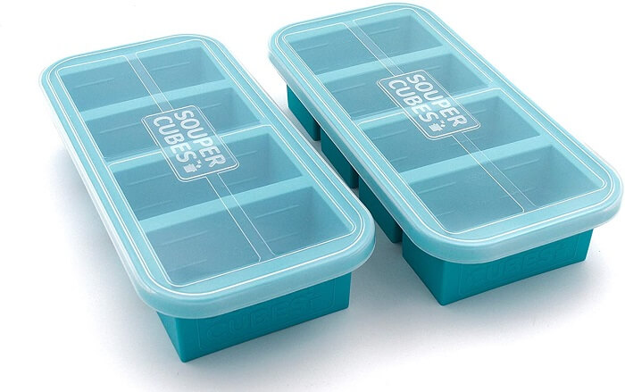 Souper Cubes Silicone Freezing Trays Make Perfect Storable Portions