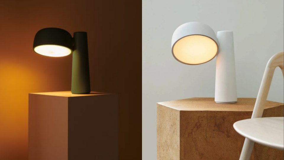 Gio Task Light Incorporates Geometric Design Elements that are Fit for Any Study or Office