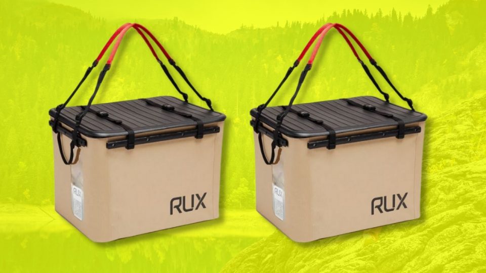 RUX 70L Collapsible Tote: Rugged, Weatherproof and Ready for When You Need It