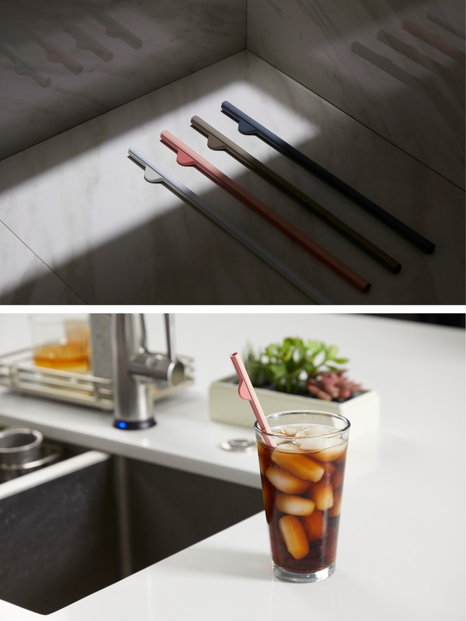 Rain Straw is the Reusable Straw that Slide Apart for Easy Cleaning