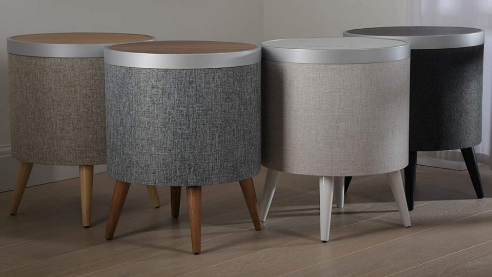 The Koble Zain Smart Side Table Looks Elegant and Comes with Bluetooth Speaker and Subwoofer