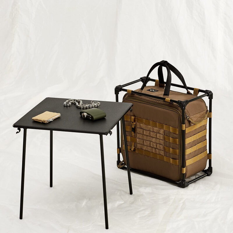 Helinox Tactical Field Office offers a Stable, Portable Workspace