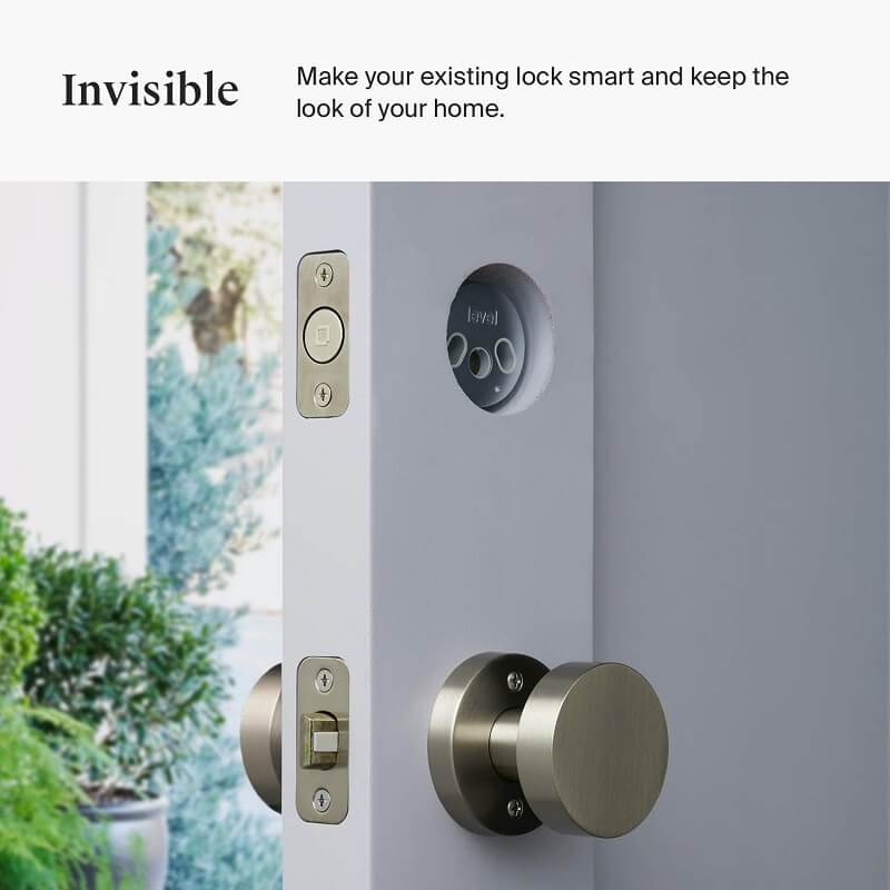 Level Bolt Smart Lock Uses Your Original Deadbolt for Keyless Entry