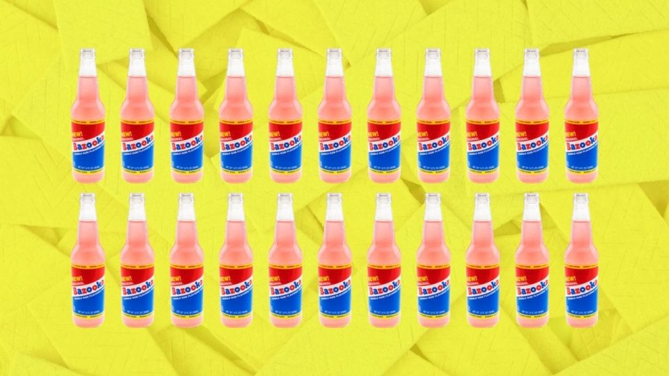 Bazooka Bubble Gum Flavored Soda Pop