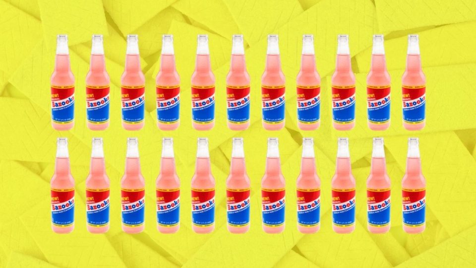 Bazooka Bubble Gum Flavored Soda Pop