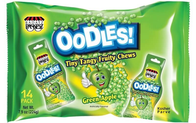 Oodles Green Apple Fruity Chews Family Pack​