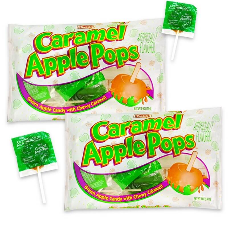 Caramel Apple Tootsie Pops​