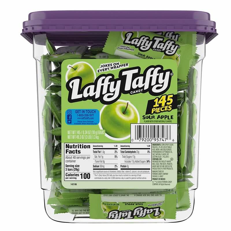 Laffy Taffy Sour Apple Candy