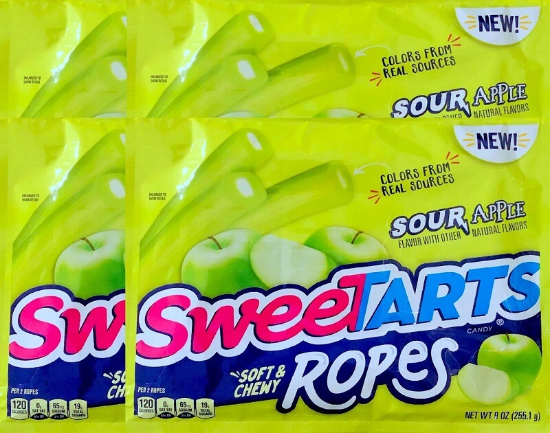 Sweetarts Sour Apple Soft & Chewy Ropes​