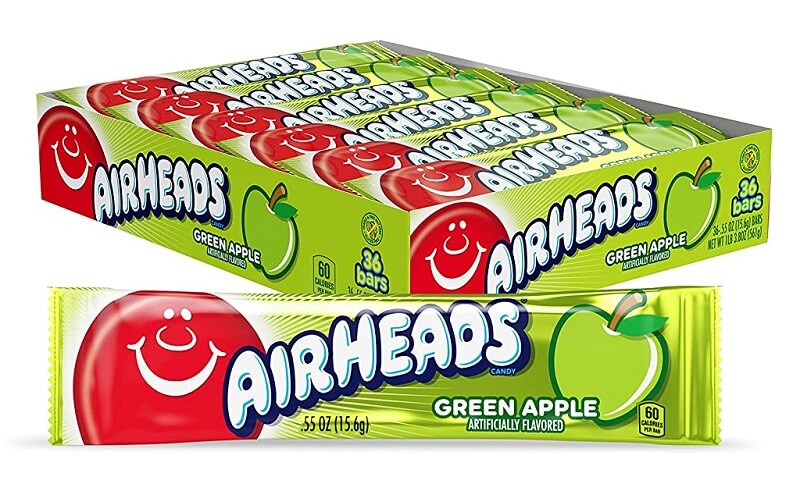 Green Apple Airheads Candy​