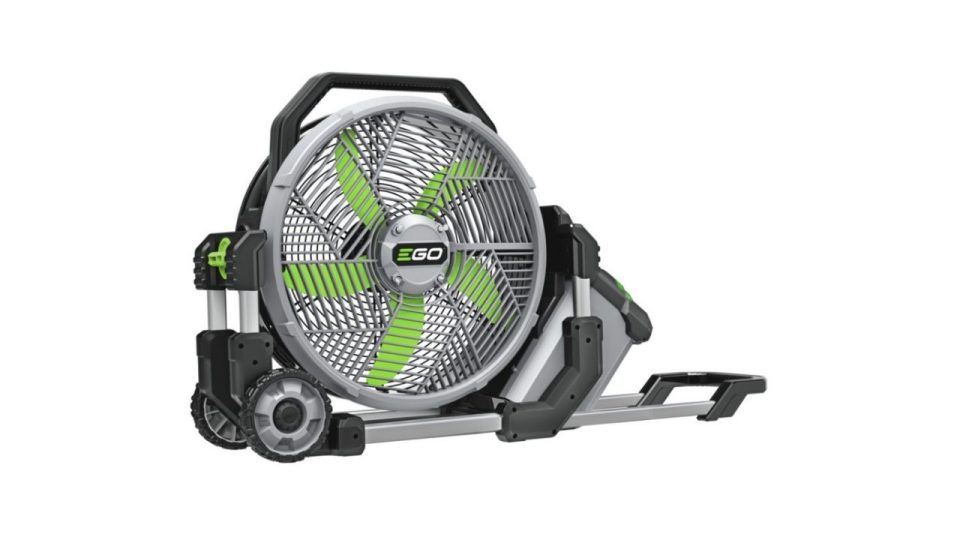 EGO 5-Speed, 18 Inch Misting Floor Fan