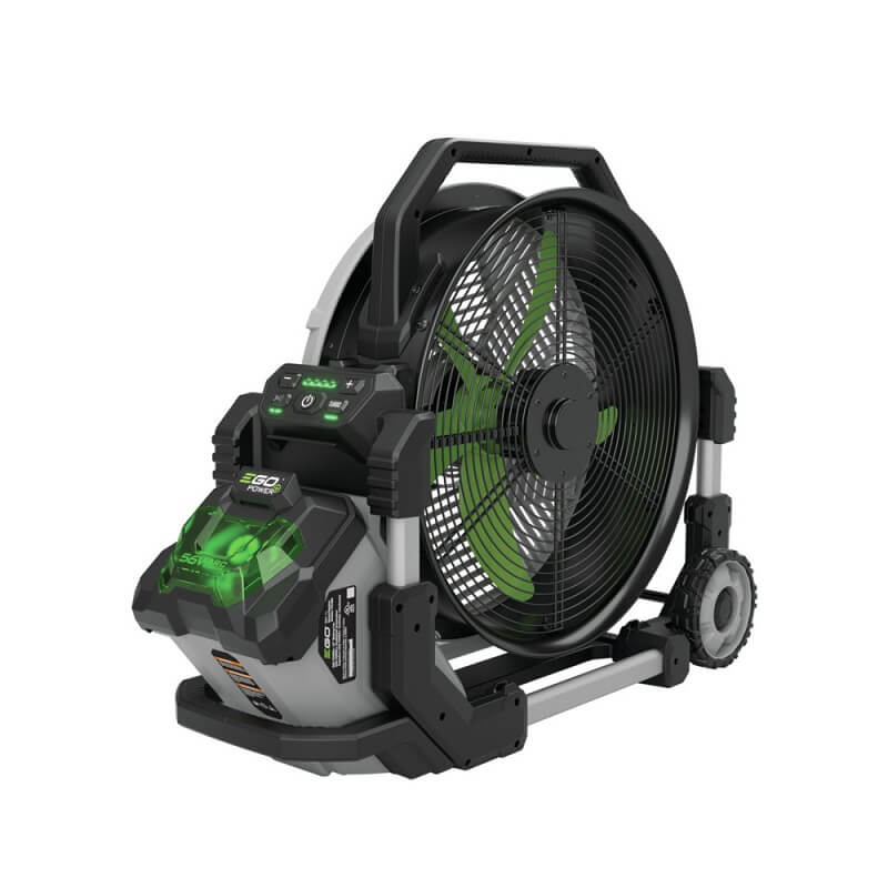 EGO 5-Speed, 18 Inch Misting Floor Fan