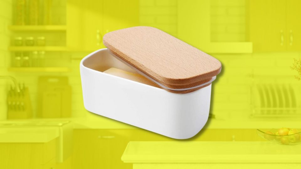 Sweese Butter Dish Has an Airtight Seal for a Fresher Taste