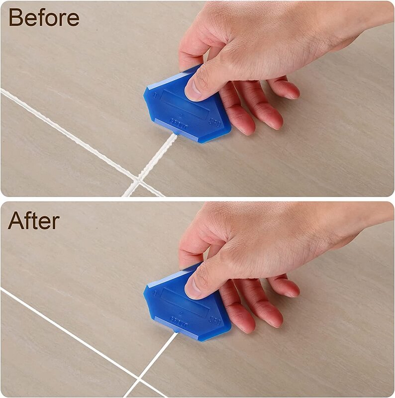 Outus Silicone Caulking Tool Spreads Caulk Evenly and Reduces Sealant Waste