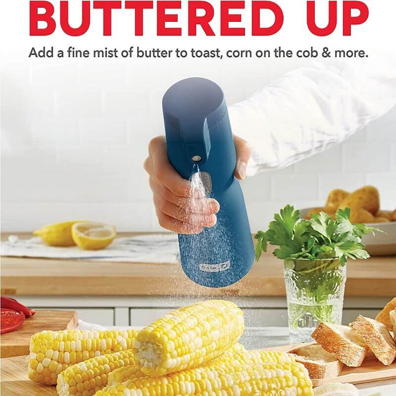Dash Electric Butter Sprayer is Cordless and Holds Up to a Full Stick of Butter
