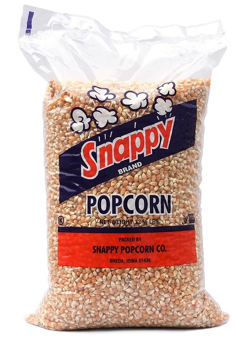 Snappy Yellow Popcorn Kernels are Non-GMO, Gluten-Free and High Quality
