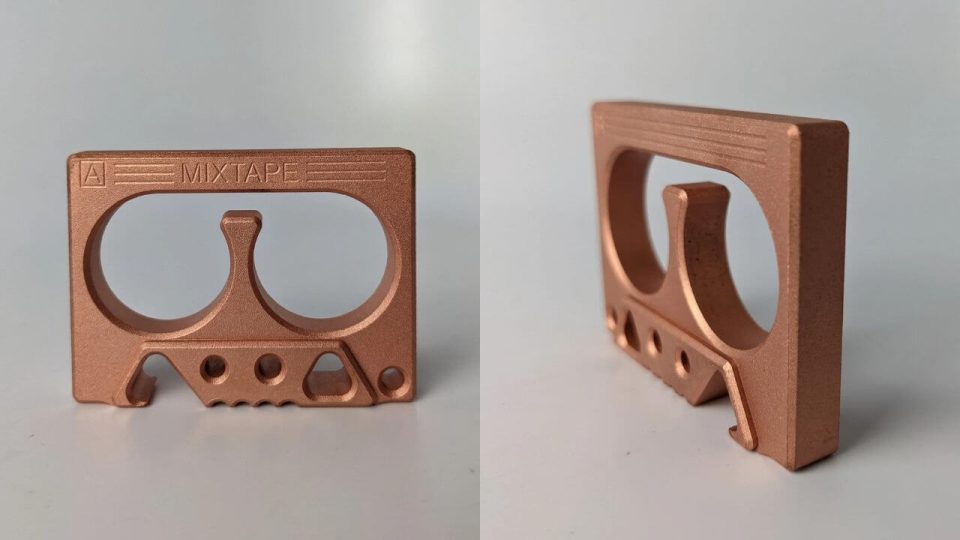 Copper MixTape Bottle Opener