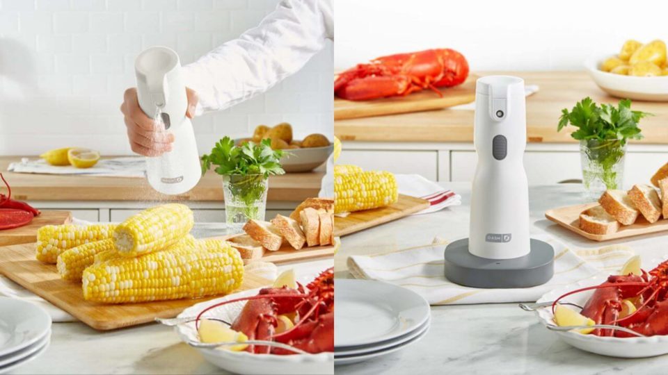 Dash Electric Butter Sprayer is Cordless and Holds Up to a Full Stick of Butter