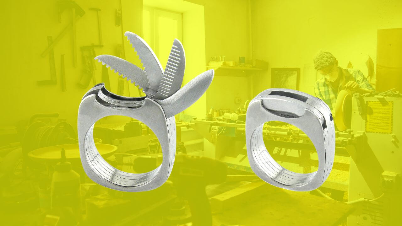 The Man Ring Hides an Assortment of Useful Tools