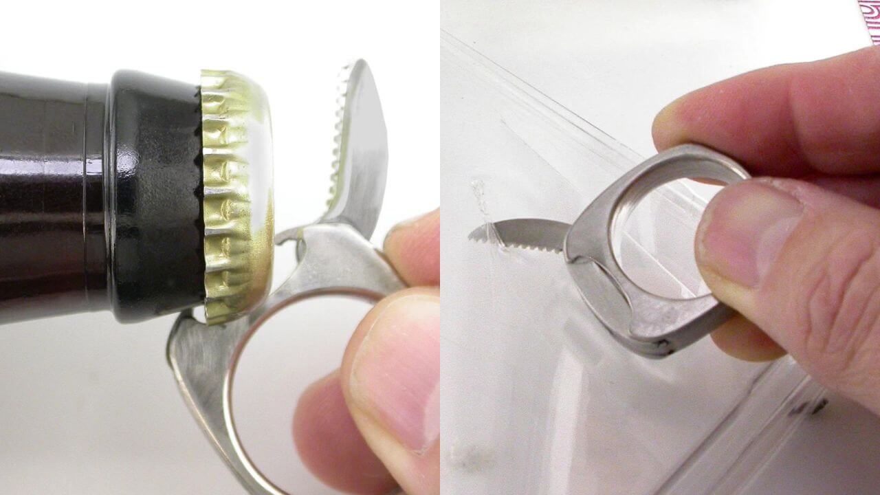 The Man Ring Hides an Assortment of Useful Tools