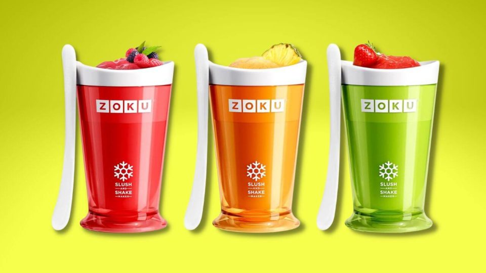 Zoku Slushie Cup Makes Refreshing Single Serve Slushies and Smoothies