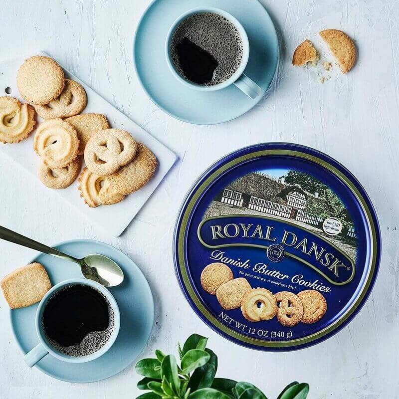 Royal Dansk Butter Cookies are Crisp Cookie Classics with a Pure Butter Taste