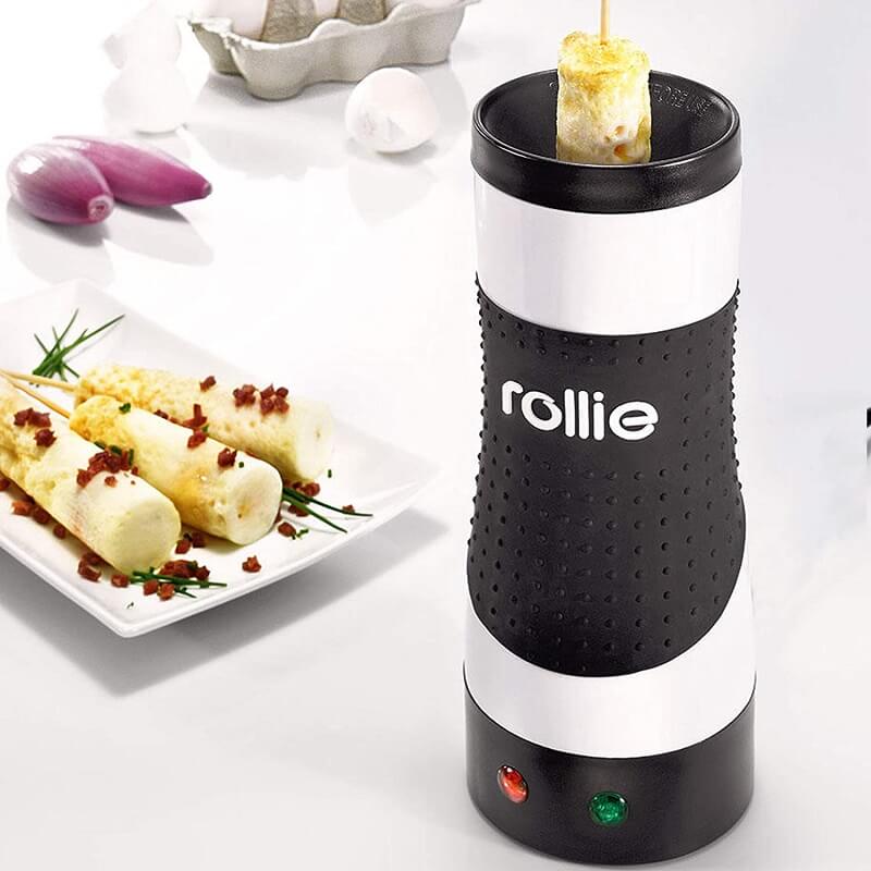 Rollie Egg Cooker Makes Tubes of Cooked Egg Dishes